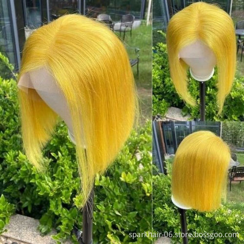 OEM Cheap Price Braided Short Peruvian Bob Wig,Transparent Human Lace Frontal Wig, Virgin Brazilian Hair Wigs For Black Women